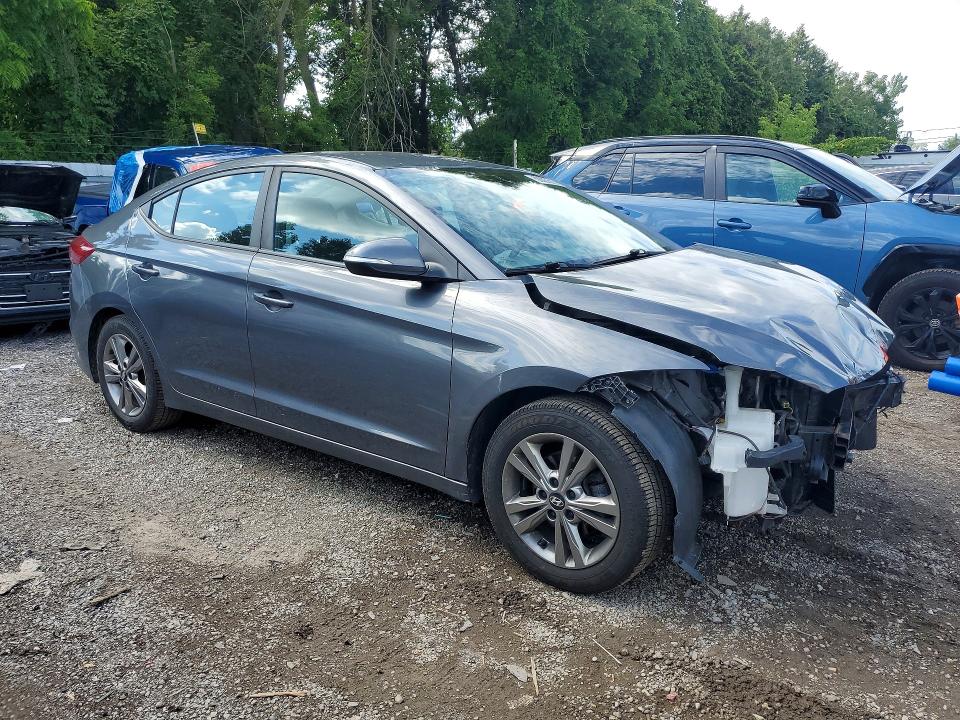 2018 Hyundai Elantra მანქანა იყიდება აუქციონზე, vin: KMHD84LF0JU661325, აუქციონის ნომერი: 66027516