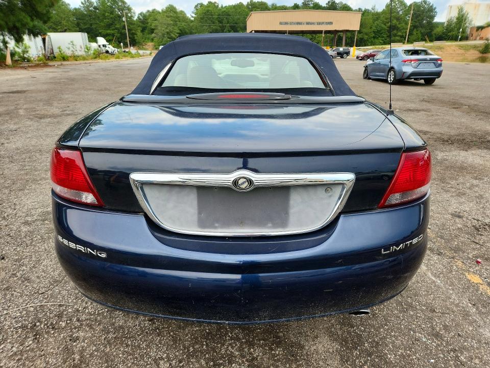 63518176 :رقم المزاد ، 1C3EL65U41N626414 vin ، 2001 Chrysler Sebring مزاد بيع