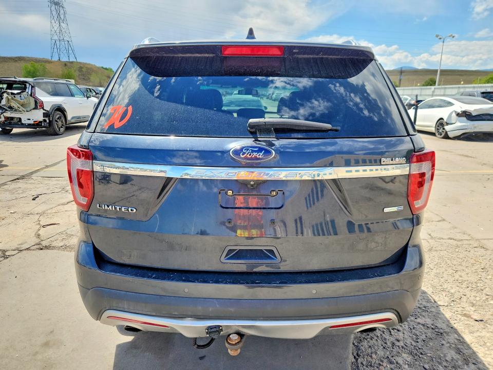 66820636 :رقم المزاد ، 1FM5K8FH2HGB45924 vin ، 2017 Ford Explorer مزاد بيع