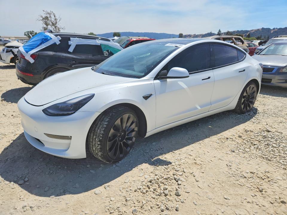 Aukcja sprzedaży 2021 Tesla Model 3, vin: 5YJ3E1EC9MF074001, numer aukcji: 66639236