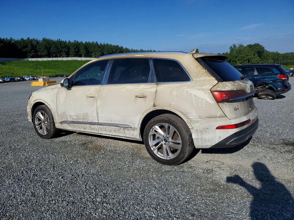 2022 Audi Q7 მანქანა იყიდება აუქციონზე, vin: WA1LXBF79ND016927, აუქციონის ნომერი: 64045496