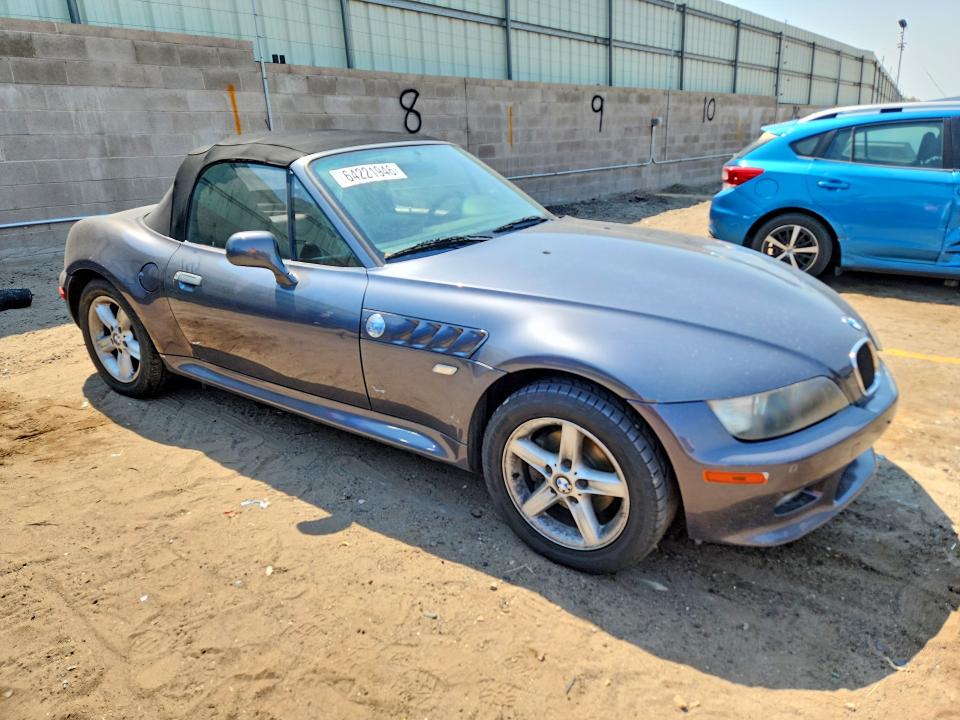 Продаж на аукціоні авто 2000 Bmw Z3, vin: 4USCH9344YLF86492, номер лоту: 64221946