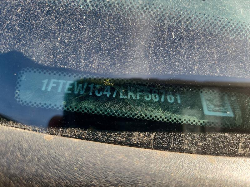 2020 Ford F150 მანქანა იყიდება აუქციონზე, vin: 1FTEW1C47LKF56761, აუქციონის ნომერი: 65797626