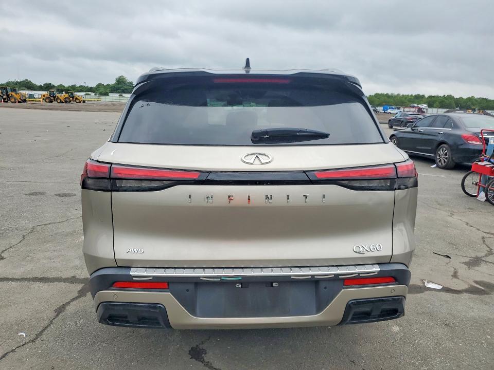 65328086 :رقم المزاد ، 5N1DL1FS8RC330600 vin ، 2024 Infiniti Qx60 مزاد بيع