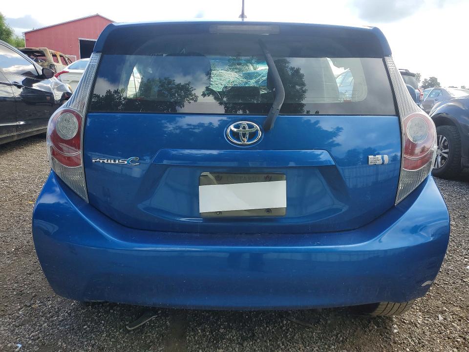 Aukcja sprzedaży 2012 Toyota Prius C, vin: JTDKDTB35C1519324, numer aukcji: 65108396