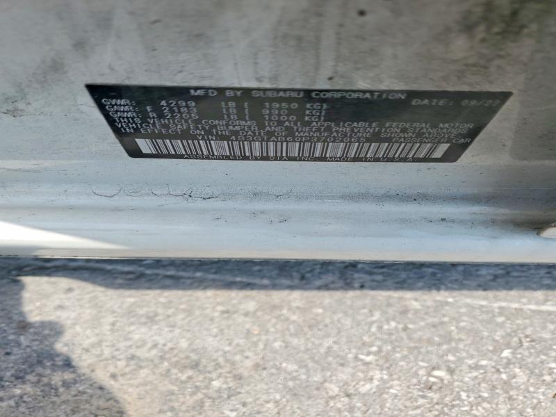 Продаж на аукціоні авто 2023 Subaru Impreza, vin: 4S3GTAB60P3702065, номер лоту: 65623046