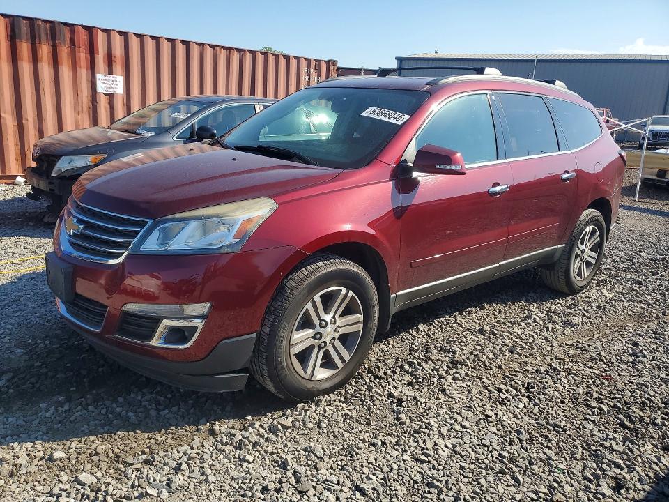 63668046 :رقم المزاد ، 1GNKVHKD2FJ370921 vin ، 2015 Chevrolet Traverse مزاد بيع