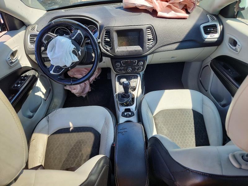 2018 Jeep Compass მანქანა იყიდება აუქციონზე, vin: 3C4NJDBB4JT142798, აუქციონის ნომერი: 66039206