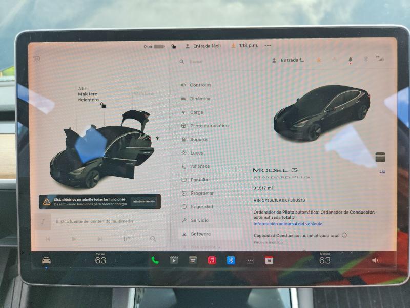 65738456 :رقم المزاد ، 5YJ3E1EA6KF398213 vin ، 2019 Tesla Model 3 مزاد بيع
