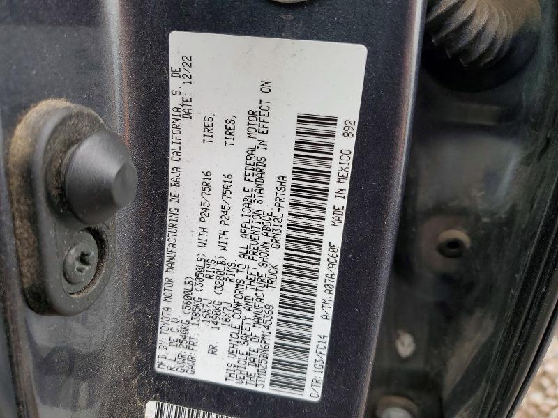Aukcja sprzedaży 2023 Toyota Tacoma, vin: 3TMDZ5BN6PM145368, numer aukcji: 66767026