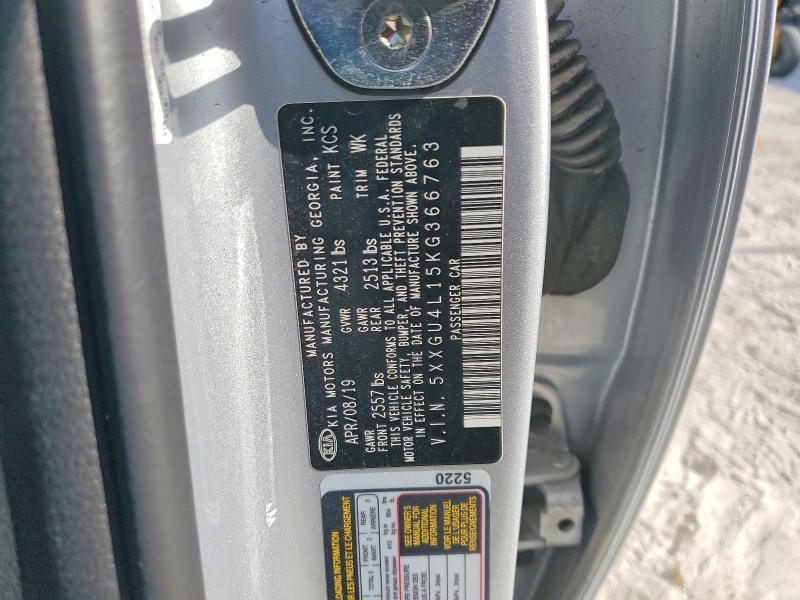 Aukcja sprzedaży 2019 Kia Optima, vin: 5XXGU4L15KG366763, numer aukcji: 66128096