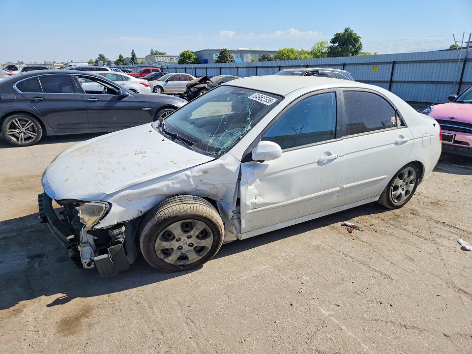 2009 Kia Spectra მანქანა იყიდება აუქციონზე, vin: KNAFE222595644595, აუქციონის ნომერი: 64952506