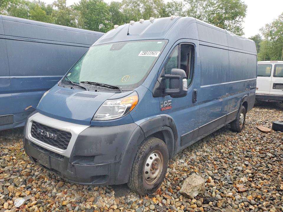Продаж на аукціоні авто 2021 Ram Promaster 3500, vin: 3C6MRVJG8ME535937, номер лоту: 64186626