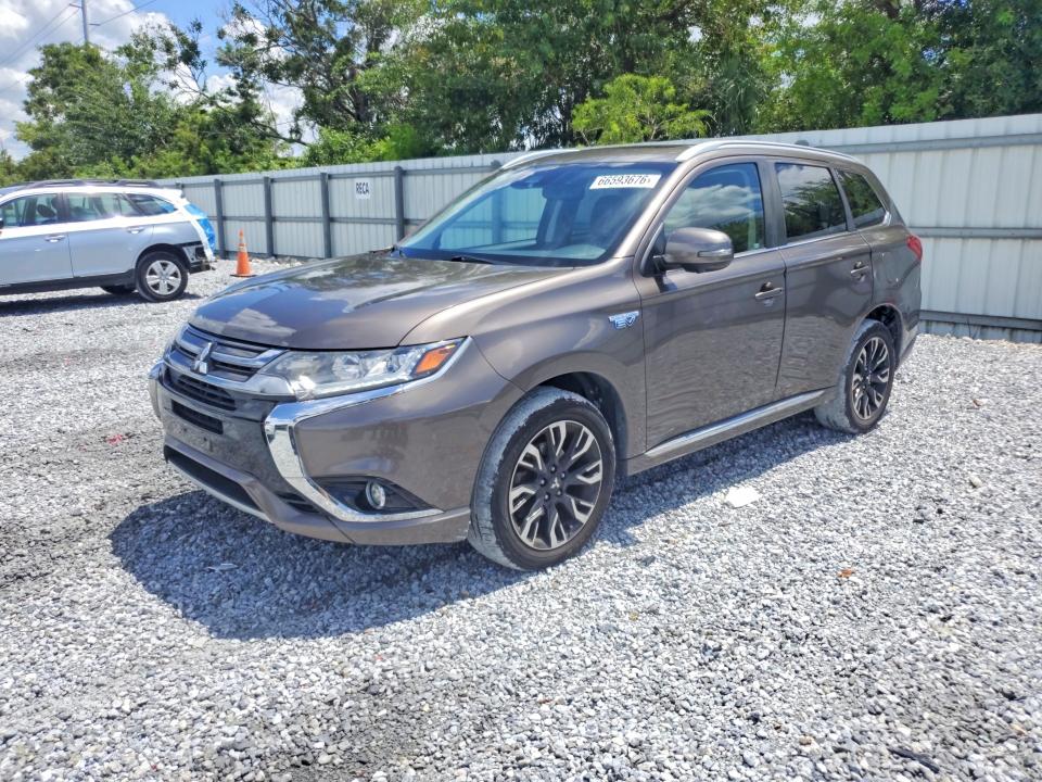 2018 Mitsubishi Outlander მანქანა იყიდება აუქციონზე, vin: JA4J24A59JZ055649, აუქციონის ნომერი: 66593676