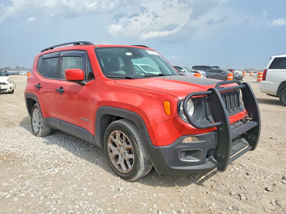2018 Jeep Renegade მანქანა იყიდება აუქციონზე, vin: ZACCJABB2JPH77290, აუქციონის ნომერი: 67072656