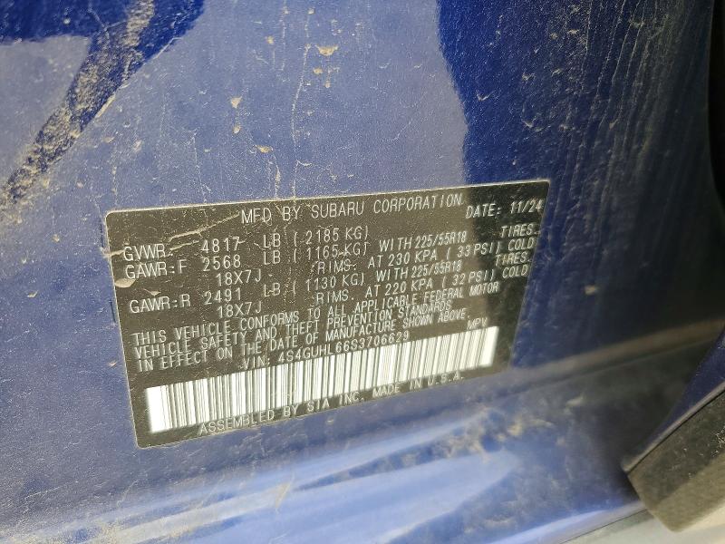 Продажа на аукционе авто 2025 Subaru Crosstrek, vin: 4S4GUHL66S3706629, номер лота: 66622896