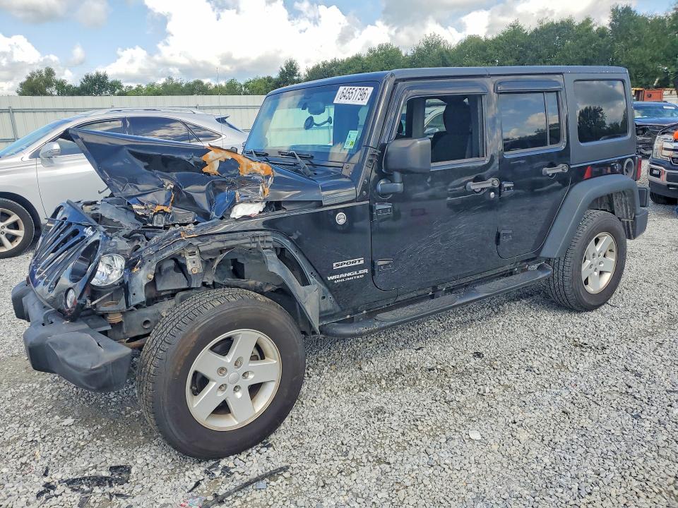 2016 Jeep Wrangler Unlimited მანქანა იყიდება აუქციონზე, vin: 1C4BJWDG6GL115033, აუქციონის ნომერი: 64551796