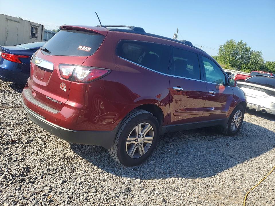 63668046 :رقم المزاد ، 1GNKVHKD2FJ370921 vin ، 2015 Chevrolet Traverse مزاد بيع