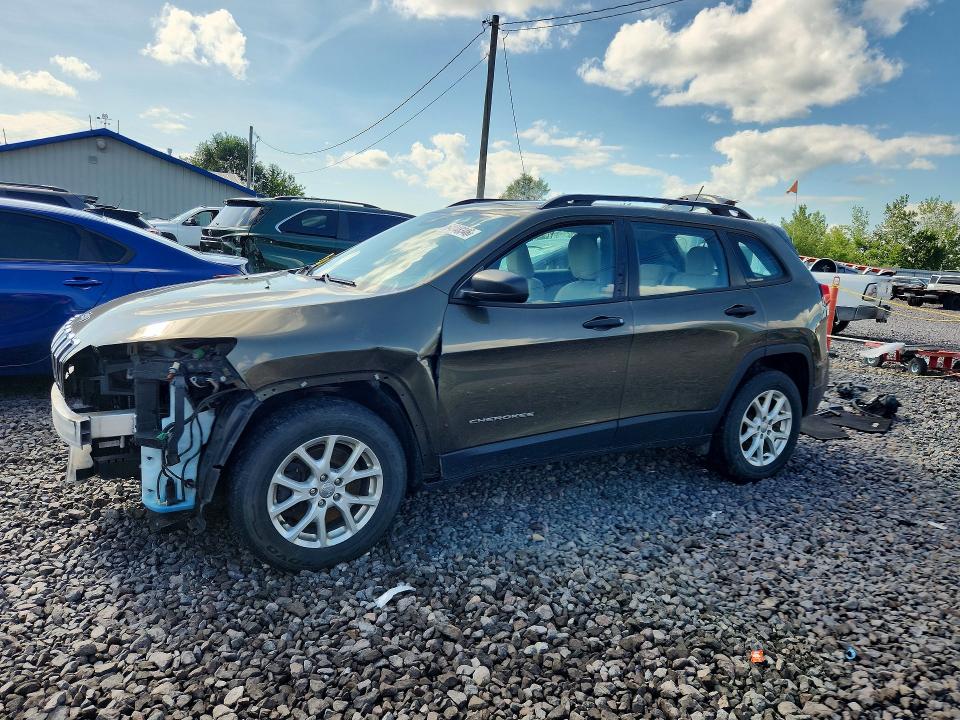 2015 Jeep Cherokee მანქანა იყიდება აუქციონზე, vin: 1C4PJMAB8FW649778, აუქციონის ნომერი: 64048346