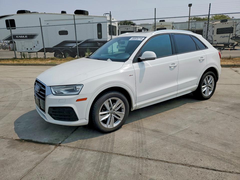 66805316 :رقم المزاد ، WA1BCCFS1JR012160 vin ، 2018 Audi Q3 مزاد بيع
