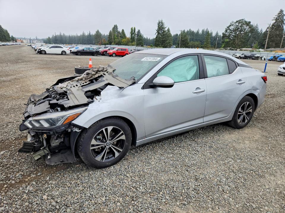 2021 Nissan Sentra მანქანა იყიდება აუქციონზე, vin: 3N1AB8CV3MY272660, აუქციონის ნომერი: 64297066