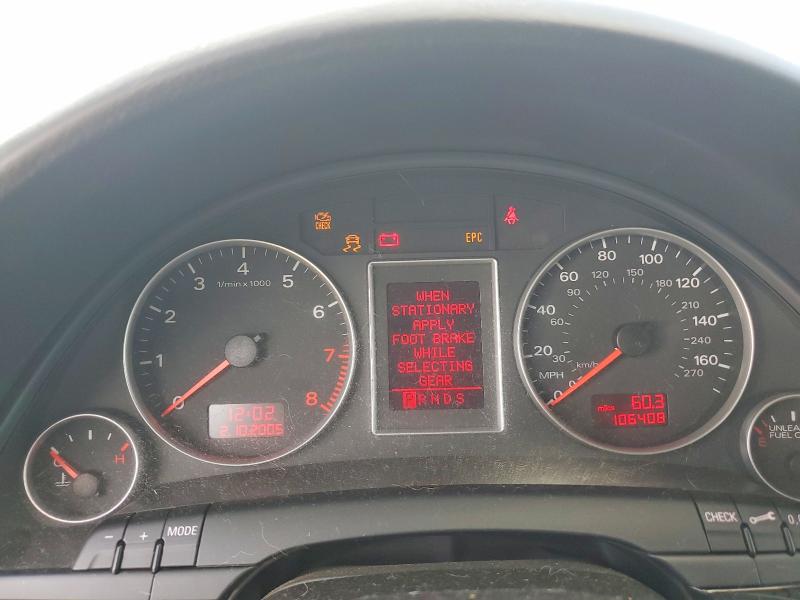 66583006 :رقم المزاد ، WAUEF78E76A244287 vin ، 2006 Audi A4 مزاد بيع