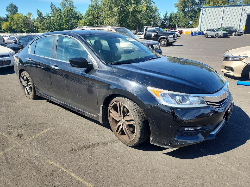 2017 Honda Accord მანქანა იყიდება აუქციონზე, vin: 1HGCR2F53HA182625, აუქციონის ნომერი: 66753196