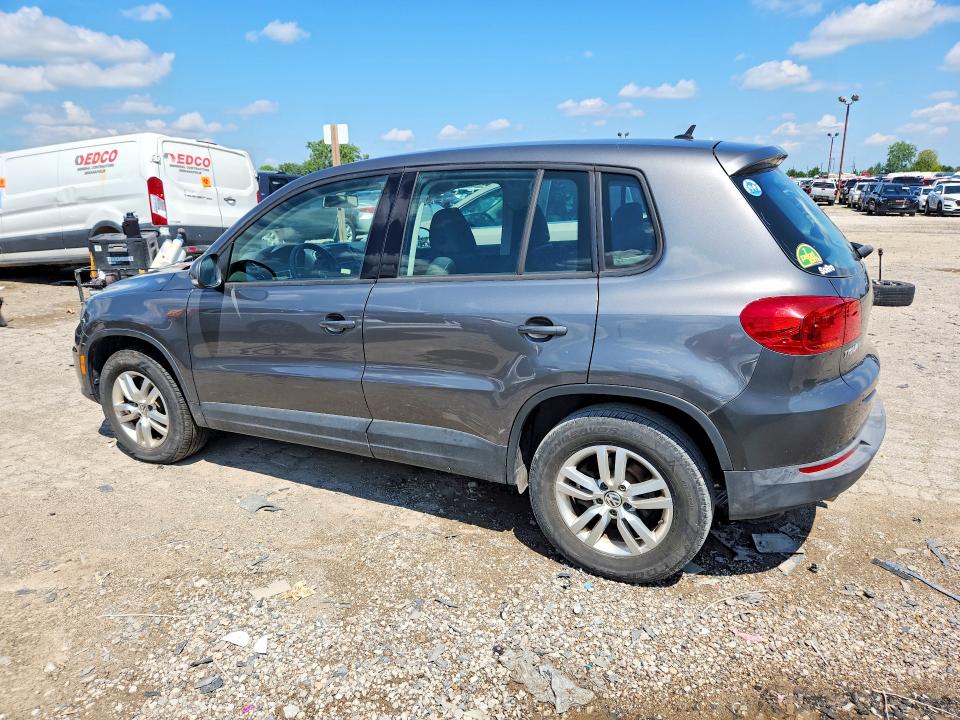 63059786 :رقم المزاد ، WVGBV3AX9EW523251 vin ، 2014 Volkswagen Tiguan مزاد بيع