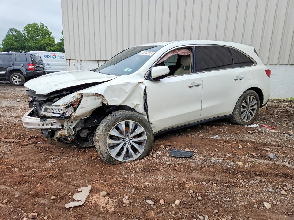 Aukcja sprzedaży 2016 Acura Mdx, vin: 5FRYD4H4XGB009045, numer aukcji: 63501036