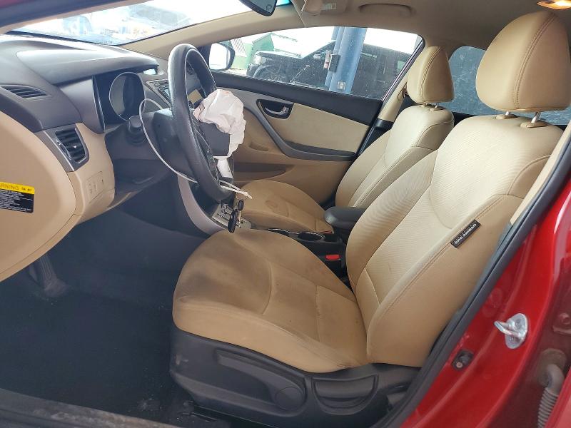 2012 Hyundai Elantra მანქანა იყიდება აუქციონზე, vin: KMHDH4AE7CU297353, აუქციონის ნომერი: 62345736