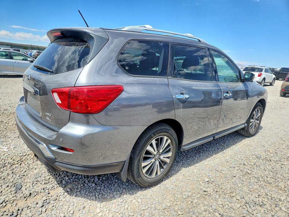 2017 Nissan Pathfinder მანქანა იყიდება აუქციონზე, vin: 5N1DR2MM9HC606791, აუქციონის ნომერი: 65542816