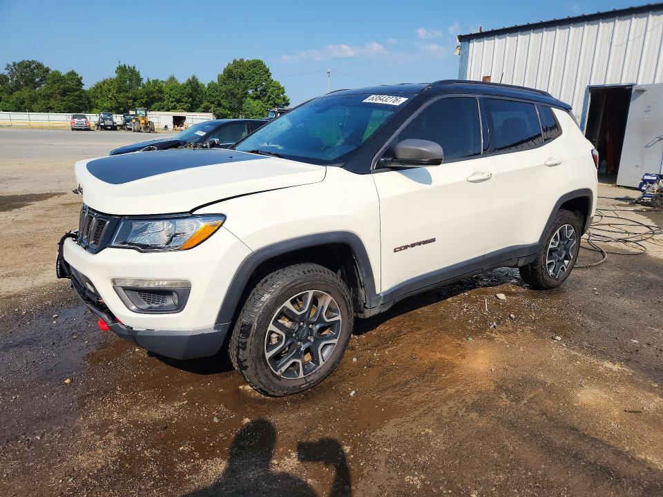 2020 Jeep Compass მანქანა იყიდება აუქციონზე, vin: 3C4NJDDB1LT171434, აუქციონის ნომერი: 63543276