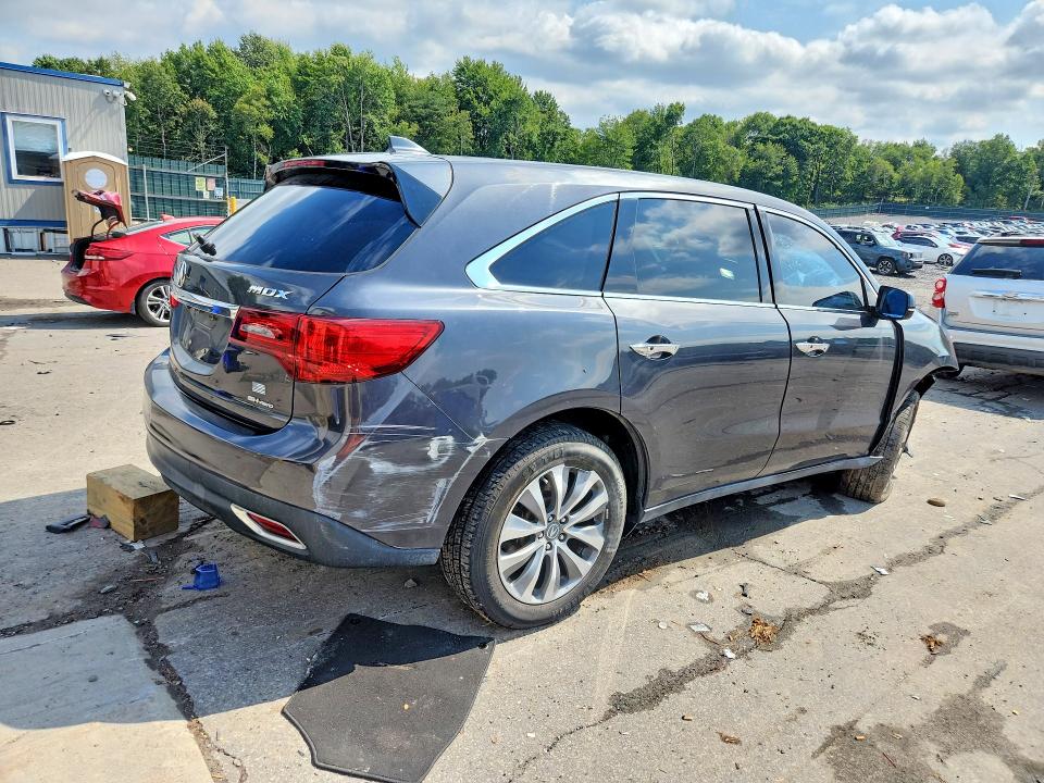 2014 Acura Mdx მანქანა იყიდება აუქციონზე, vin: 5FRYD4H40EB027521, აუქციონის ნომერი: 66217416