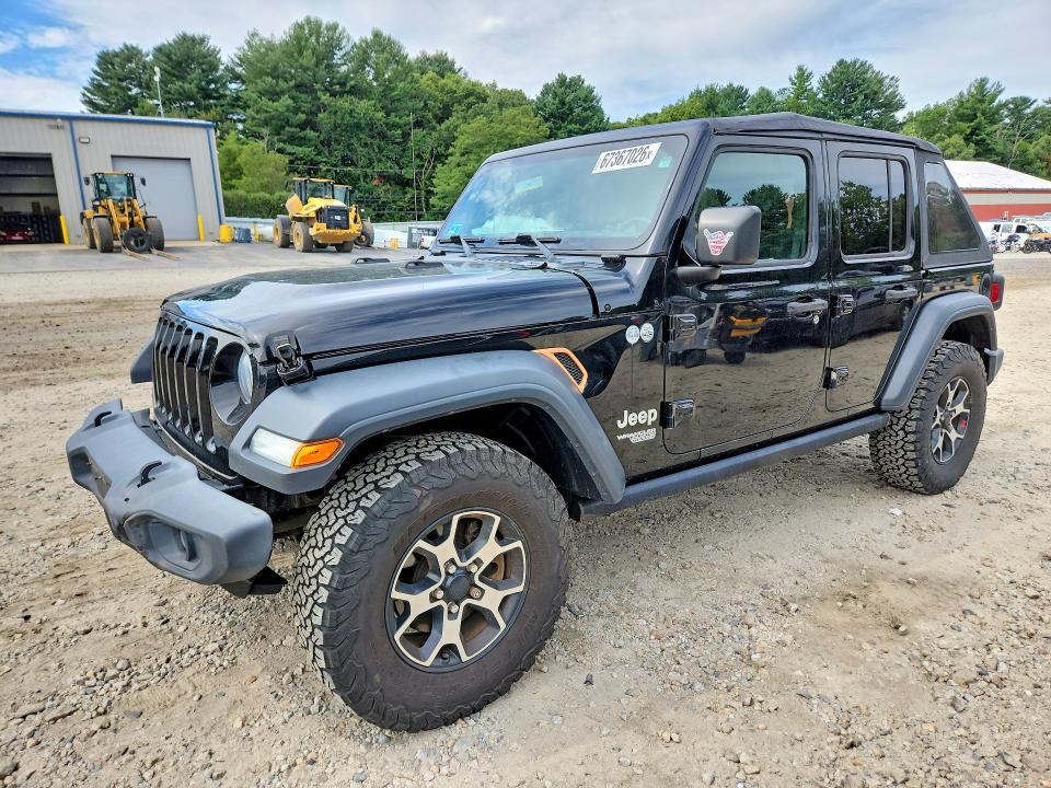 Продажа на аукционе авто 2018 Jeep Wrangler Unlimited, vin: 1C4HJXDG8JW114732, номер лота: 67367026