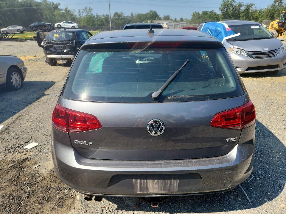 65115116 :رقم المزاد ، 3VW217AU6FM010244 vin ، 2015 Volkswagen Golf مزاد بيع