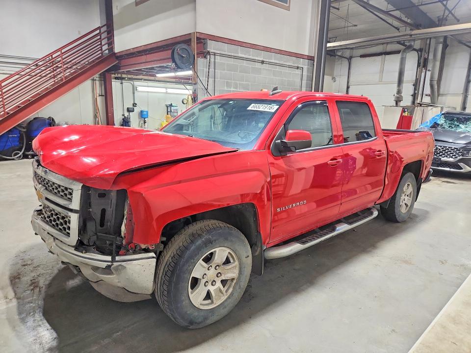 66521916 :رقم المزاد ، 3GCUKREC7FG313490 vin ، 2015 Chevrolet Silverado مزاد بيع