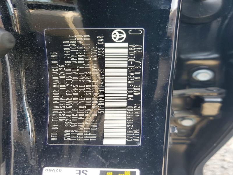 Aukcja sprzedaży 2026 Toyota Corolla, vin: 5YFB4MDE1TP430785, numer aukcji: 63871186