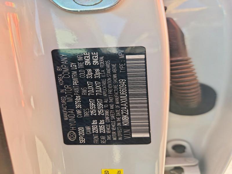 63584586 :رقم المزاد ، KM8K22AAXMU660949 vin ، 2021 Hyundai Kona مزاد بيع