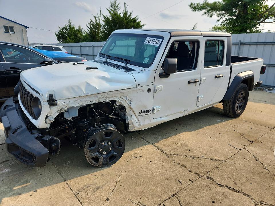 Продажа на аукционе авто 2024 Jeep Gladiator, vin: 1C6HJTAG9RL100663, номер лота: 64657596