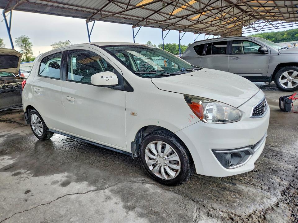 2019 Mitsubishi Mirage მანქანა იყიდება აუქციონზე, vin: ML32A3HJXKH007761, აუქციონის ნომერი: 63003256
