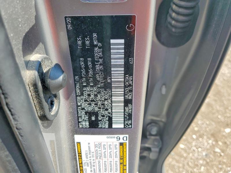 Aukcja sprzedaży 2021 Lexus Gx, vin: JTJAM7BX5M5273047, numer aukcji: 65173326
