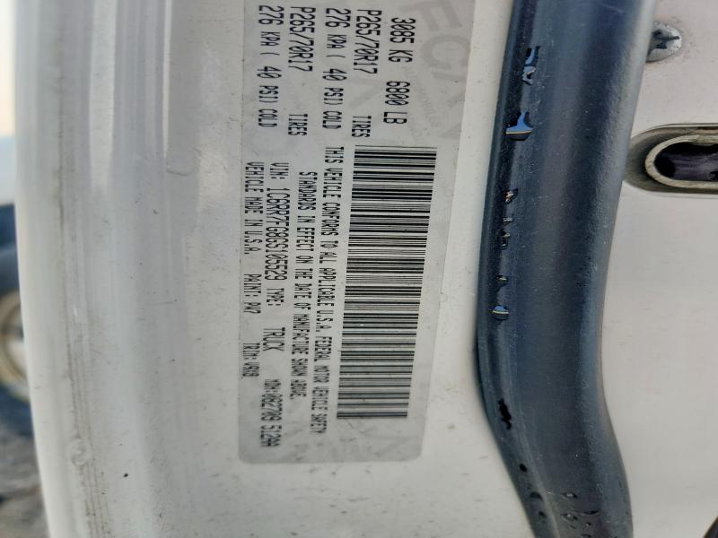 61104916 :رقم المزاد ، 1C6RR7FG8GS105529 vin ، 2016 Ram 1500 مزاد بيع