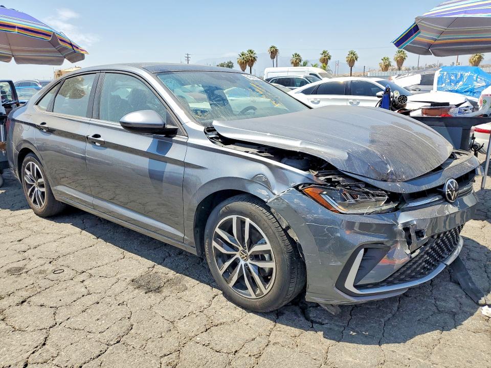 64296876 :رقم المزاد ، 3VW7X7BU0SM071277 vin ، 2025 Volkswagen Jetta مزاد بيع