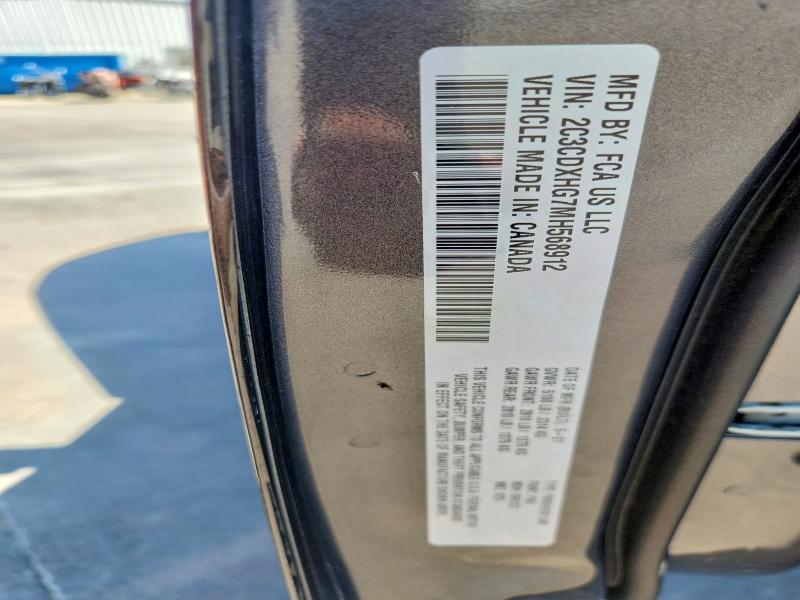 Продажа на аукционе авто 2021 Dodge Charger, vin: 2C3CDXHG7MH568912, номер лота: 64552966