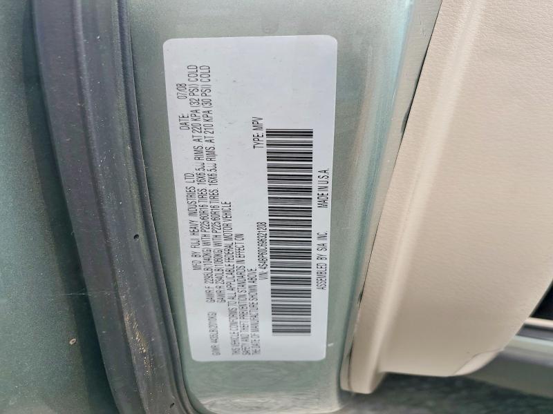 Aukcja sprzedaży 2009 Subaru Outback, vin: 4S4BP60C696321208, numer aukcji: 66282756