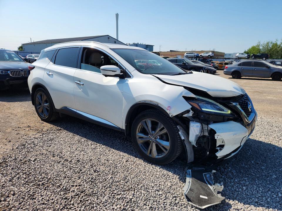 2019 Nissan Murano მანქანა იყიდება აუქციონზე, vin: 5N1AZ2MS8KN116534, აუქციონის ნომერი: 62539016