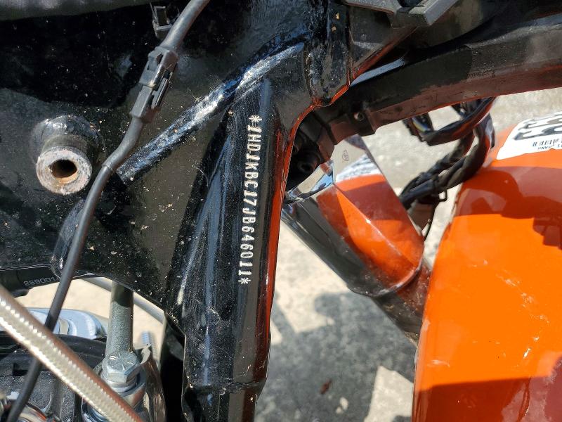 Продаж на аукціоні авто 2018 Harley-davidson Flhx, vin: 1HD1KBC17JB646011, номер лоту: 66821166