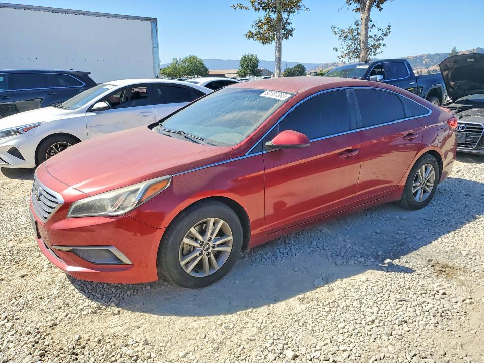 2016 Hyundai Sonata მანქანა იყიდება აუქციონზე, vin: 5NPE24AF7GH269703, აუქციონის ნომერი: 63765366
