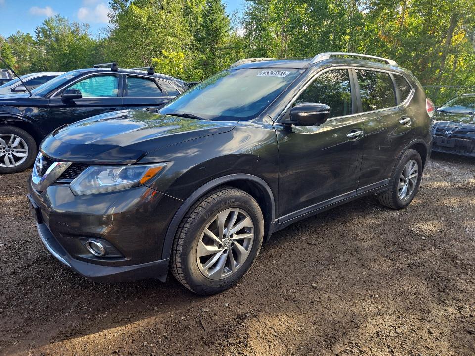 66247046 :رقم المزاد ، 5N1AT2MV7FC753153 vin ، 2015 Nissan Rogue مزاد بيع