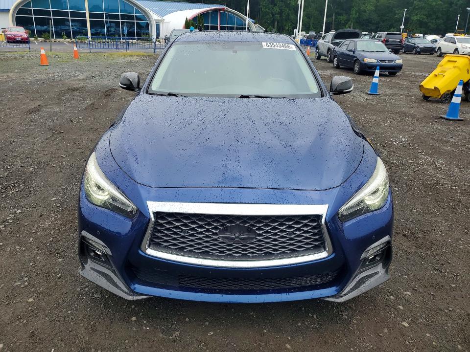 2018 Infiniti Q50 მანქანა იყიდება აუქციონზე, vin: JN1EV7AR1JM432378, აუქციონის ნომერი: 63543466